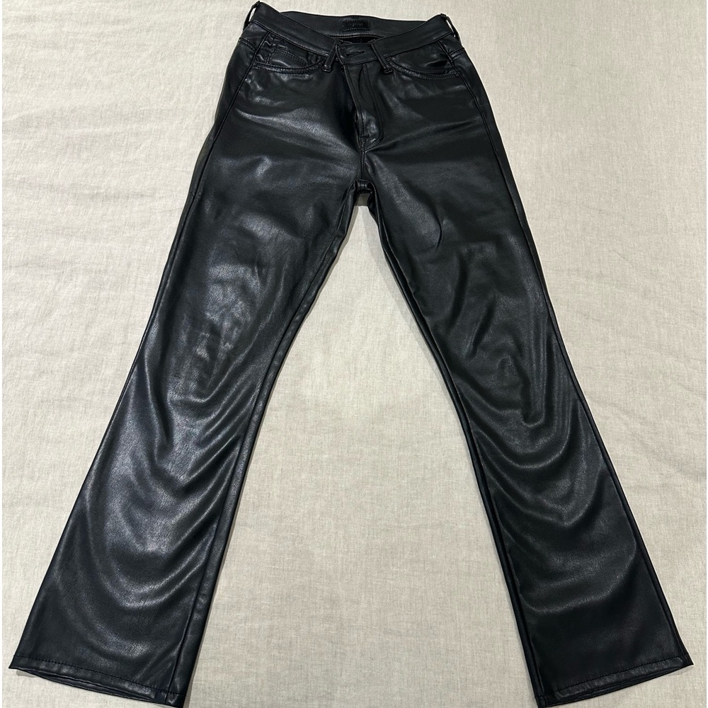 Mother Vegan leather. The Insider Ankle